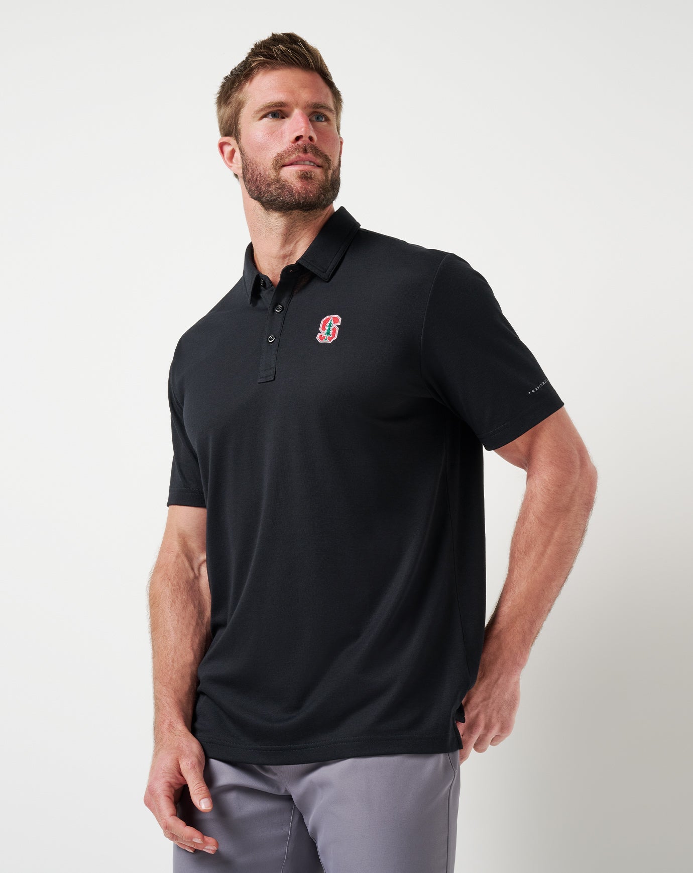 TravisMathew | Stanford School Pride Polo - Black