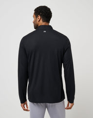 TravisMathew | Florida Time To Tailgate Quarter Zip - Black