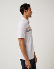 TravisMathew | UT Austin Top Recruit Polo - White/Orange