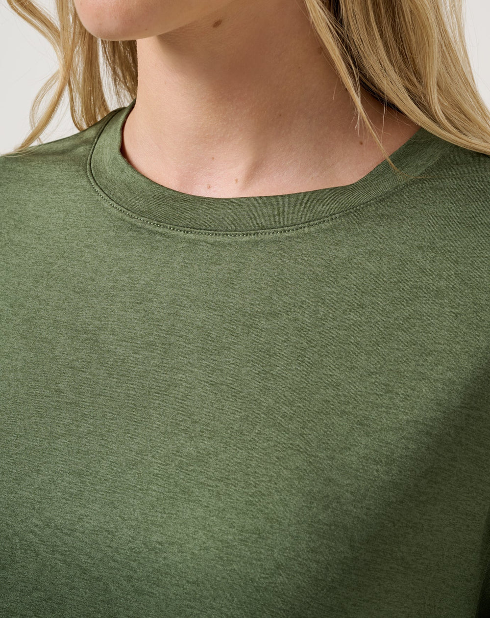 TravisMathew | Always Forever Tee - Heather Bronze Green