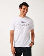 TravisMathew | Worth A Shot Tee - White