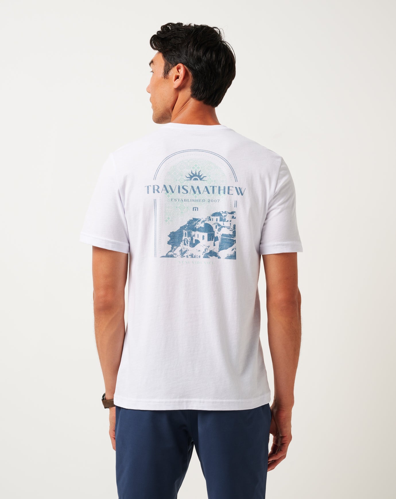 TravisMathew | Acropolis Tee - White