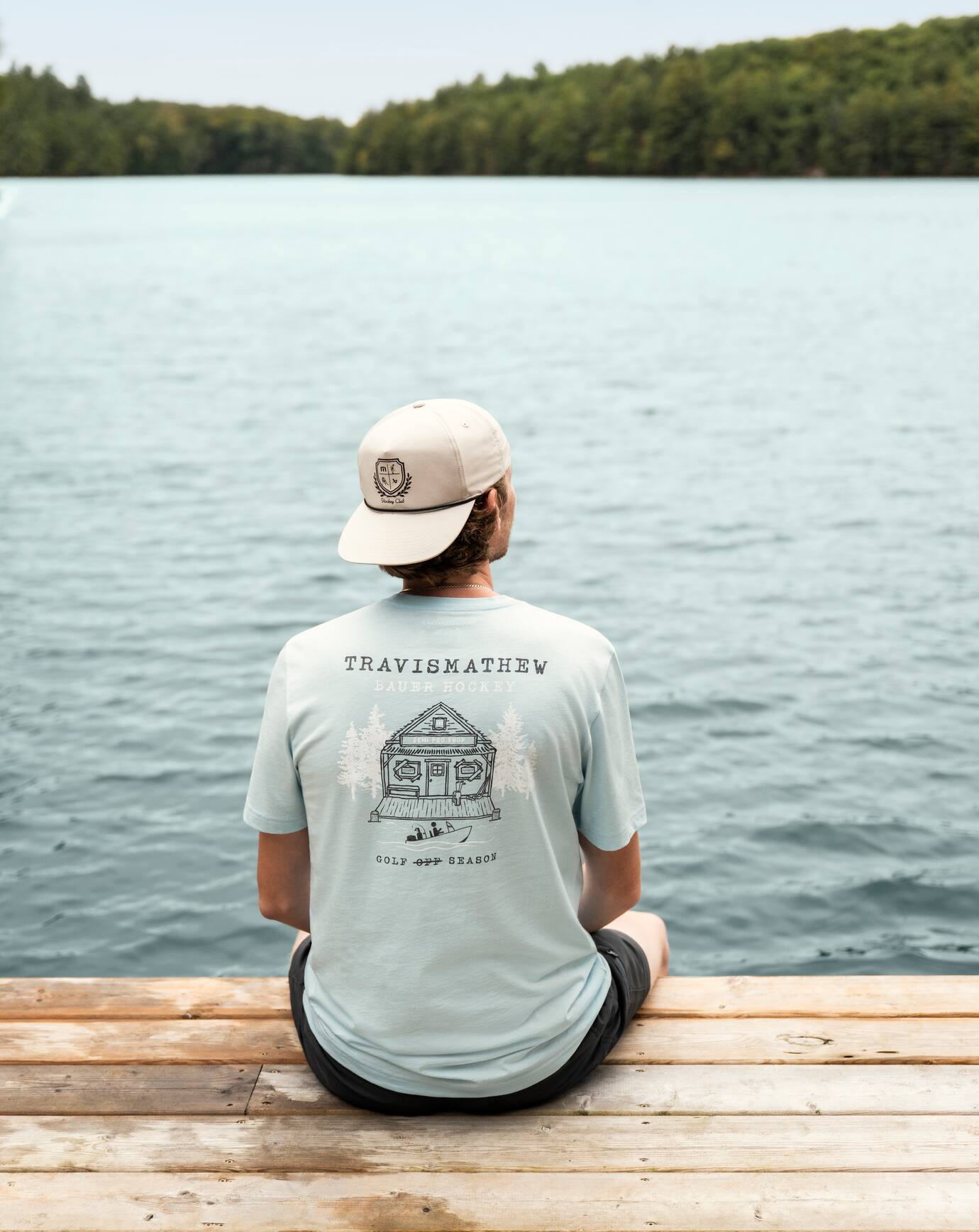 TravisMathew | Maple Tree Tee - Cory Blue