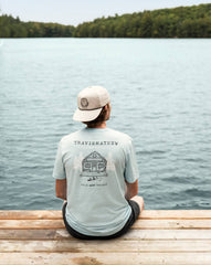 TravisMathew | Maple Tree Tee - Cory Blue